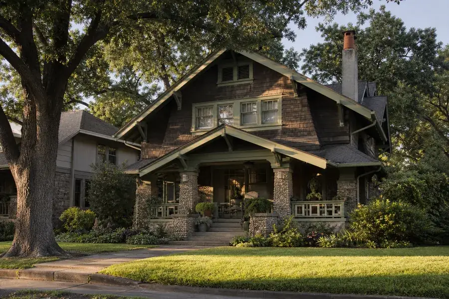 A Fort Worth home, AI-generated concept imagery