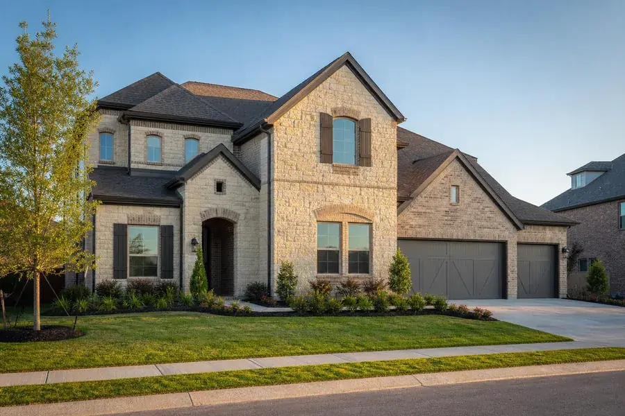 New construction in a Texas suburb, AI-generated concept imagery